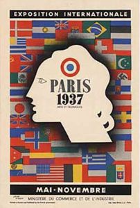 Jean Carlu为1937巴黎世博会所做的宣传海报